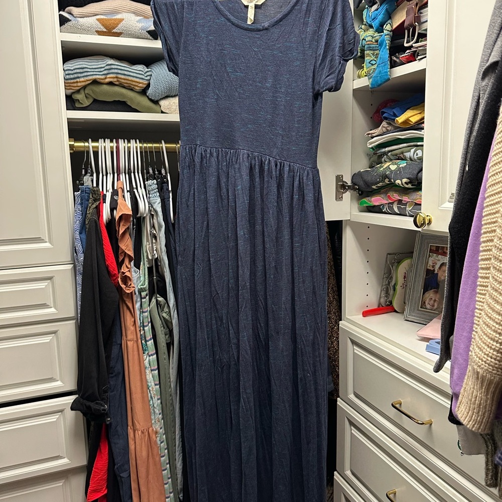 Matilda Jane Dark Blue Maxi Dress